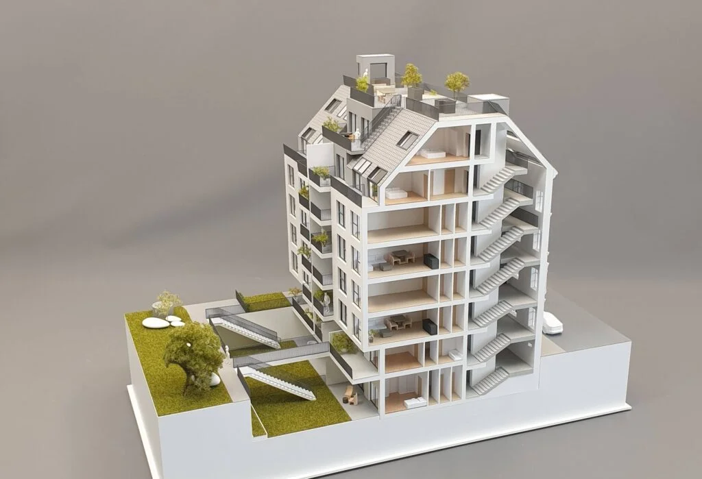 Schnittmodelle vertikal